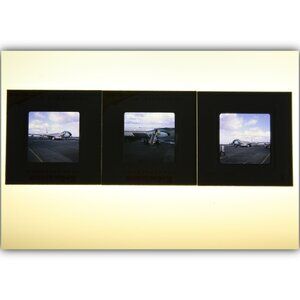 3 Air Force One Presidential Airplane color slides taken in October 1970 Nixon